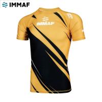 RGI-4021 Рашгард RASH GUARD IMMAF черно-золотой(5)
