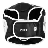 HGP-9015 Боксерский шлем POISE черно-белый(0)