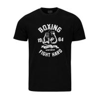 TSB-10434 Футболка GREEN HILL BOXING FIGHT HARD черная(0)