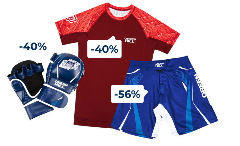 Экипировка с лицензией Союза ММА. До -56% на всё