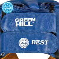 HGB-4016w Кикбоксерский шлем BEST WAKO синий(0)