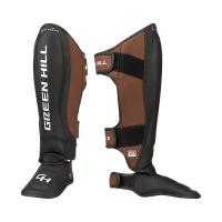 CNSGK-980 Защита голень-стопа Force 3D inject foam KK Чёрно-коричневый(0)