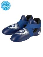 KBSP-3076w Кикбоксерские футы PANTHER WAKO синие(6)