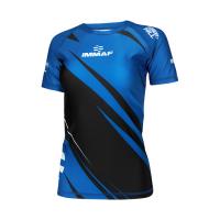 RGI-4021w Рашгард RASH GUARD IMMAF женский черно-синий(4)