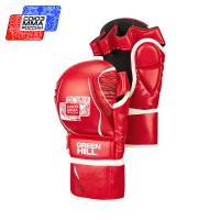MMI-603MMAU Перчатки СОЮЗ MMA РОССИИ красные(5)