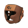 CNHGKF-770 Боксерский шлем Force Full Face KK Коричнево-табачный(3)