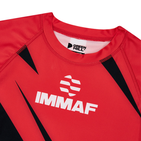 RGI-4021 Рашгард RASH GUARD IMMAF красный(1)
