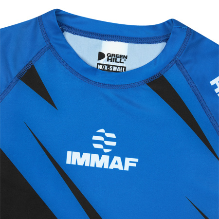 RGI-4021w Рашгард RASH GUARD IMMAF женский черно-синий(1)