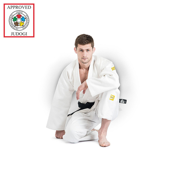 JSPT-10361 Кимоно дзюдо PROFESSIONAL GOLD IJF белое(11)