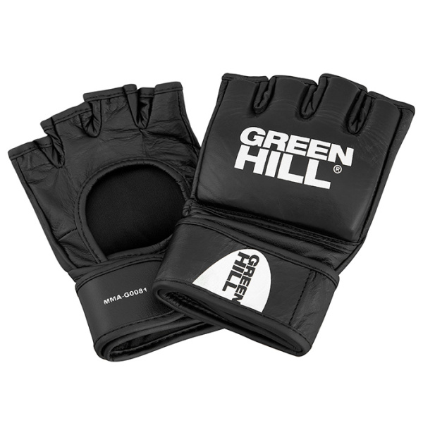 MMA-G0081 Перчатки MMA черные(2)