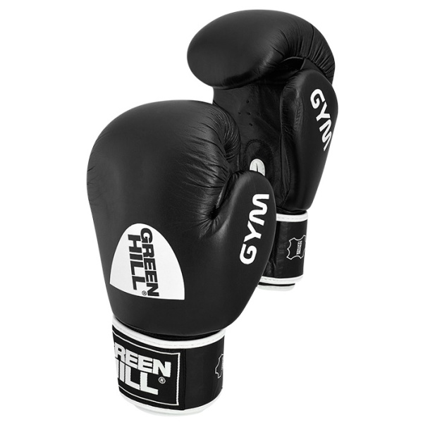 BGG-2018 Боксерские перчатки GYM черные(4)