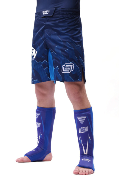 SIP-2503MMAU защита голени и стопы СОЮЗ ММА синий(2)