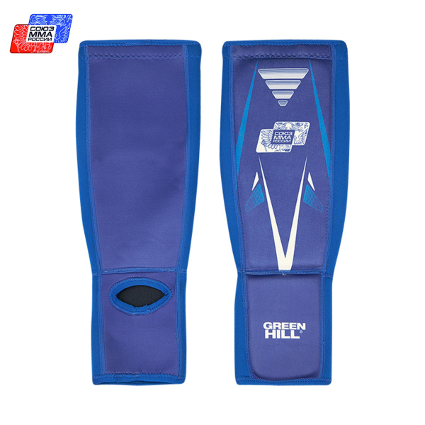 SIP-2503MMAU защита голени и стопы СОЮЗ ММА синий(1)