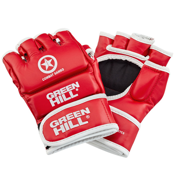 MMR-0027cs Перчатки COMBAT SAMBO красные(0)