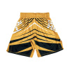 MMI-4022 Шорты MMA SHORT IMMAF черно-золотой(2)