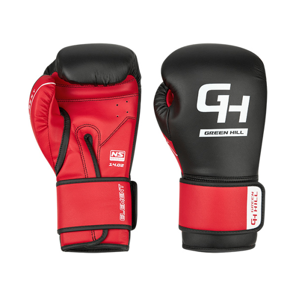 CNBGMS-990 Боксерские перчатки Element MF IF Чёрно-красные(2)