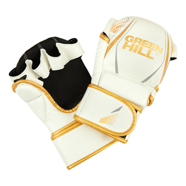 700_MMI-603GH перчатки MMA IMMAF approved бело-золотые (4)