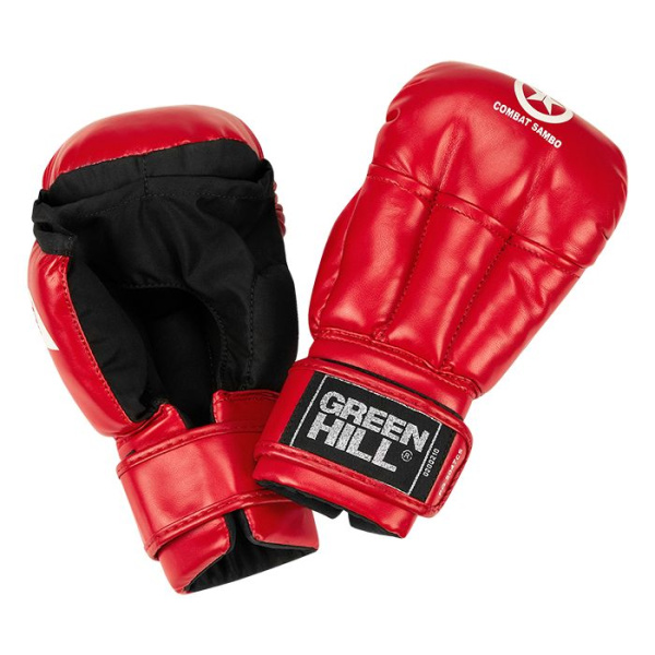 PG-2047CS Перчатки COMBAT SAMBO красные(1)
