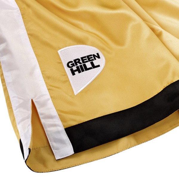 BSP-3775 Боксерские шорты PIPER золотисто-черные(1)