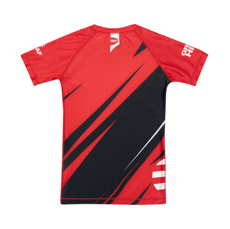 RGI-4021w Рашгард RASH GUARD IMMAF женский черно-красный(3)