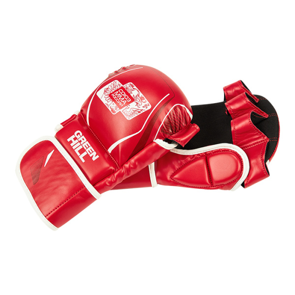 MMI-603MMAU Перчатки СОЮЗ MMA РОССИИ красные(0)