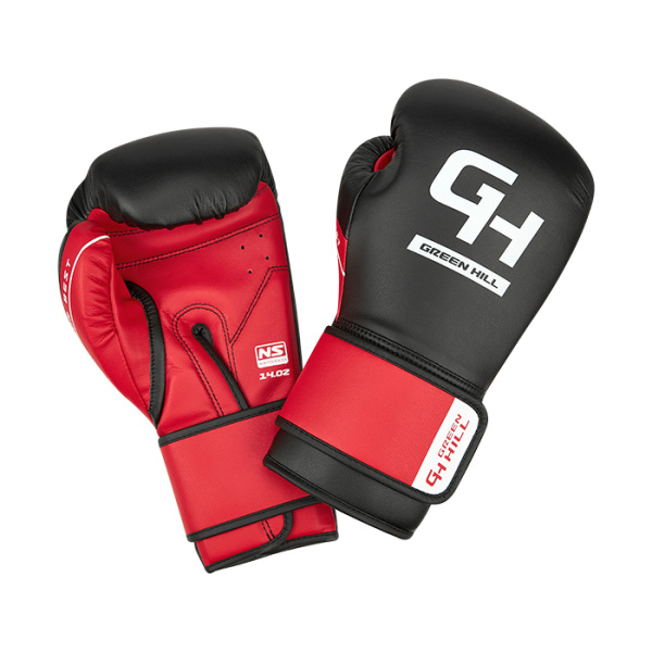 CNBGMS-990 Боксерские перчатки Element MF IF Чёрно-красные(3)