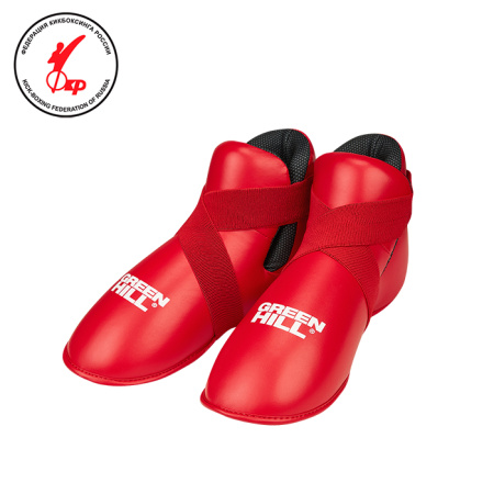 KBS-10689RU кикбоксерские футы красный(5)