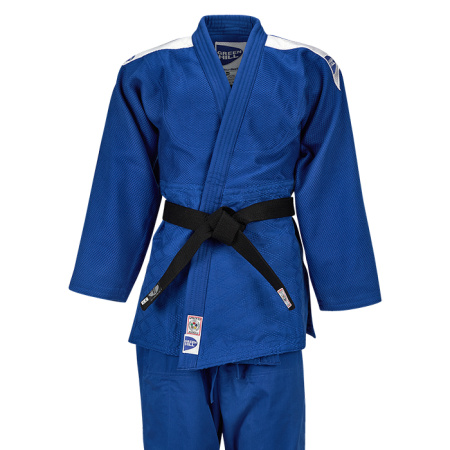 JSS-10212 Кимоно Дзюдо SUPER одобрено IJF синее(13)
