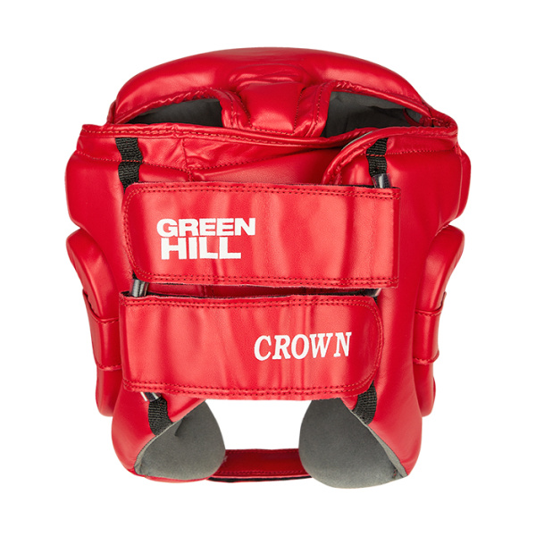HGC-10685RU Шлем CROWN красный(2)