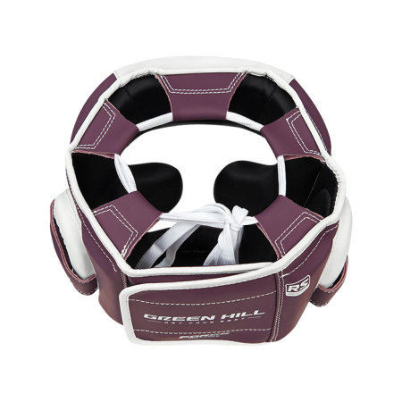 CNHGKF-550 Боксерский шлем Force Full Face KK Фиолетово-белый(3)