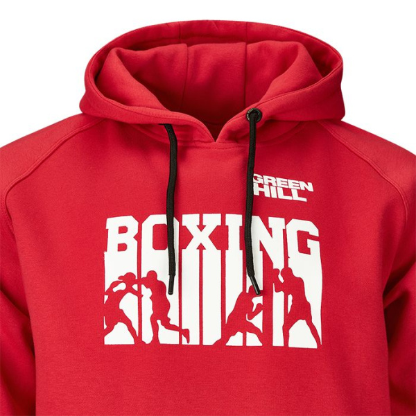 FH-10274B Толстовка BOXING красная(4)