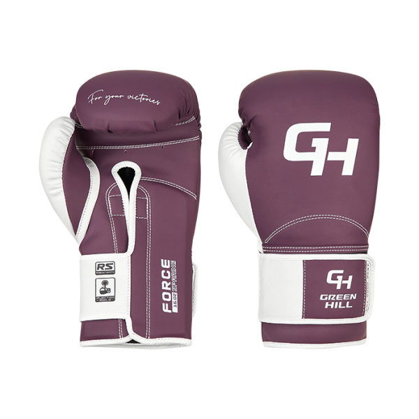 CNBGKS-550 Боксерские перчатки Force SPARRING Фиолетово-белый(2)