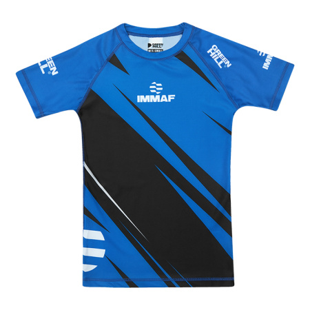 RGI-4021w Рашгард RASH GUARD IMMAF женский черно-синий(0)