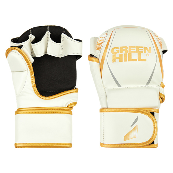 700_MMI-603GH перчатки MMA IMMAF approved бело-золотые (2)