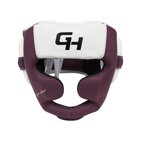 CNHGKF-550 Боксерский шлем Force Full Face KK Фиолетово-белый(6)