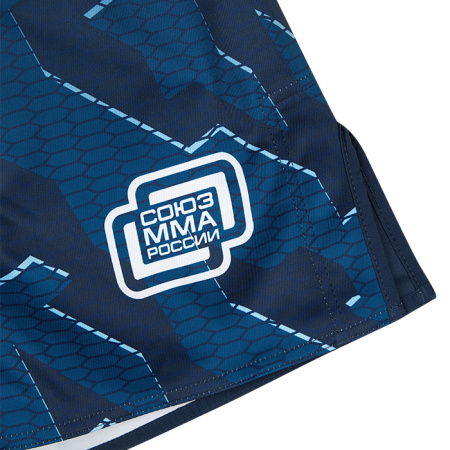 700_SHR MMU-045    Blue шорты СОЮЗ ММА (12)