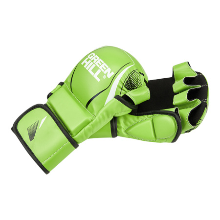 700_MMI-603GH перчатки MMA IMMAF approved зелено-черные (5)