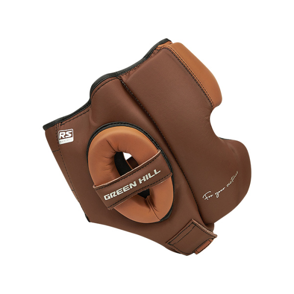 CNHGKM-770 Боксерский шлем Force Mex KK Коричнево-табачный(3)