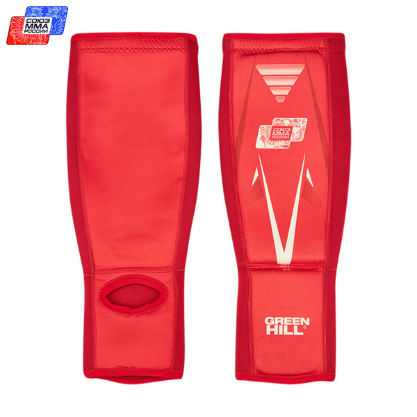SIP-2503MMAU защита голени и стопы СОЮЗ ММА красный(1)