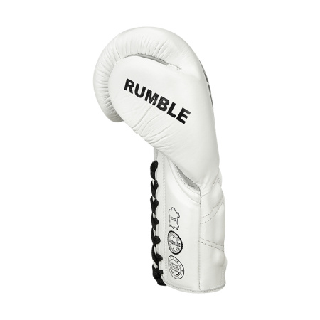 BGR-22-0088 Боксерские перчатки Rumble белые(5)