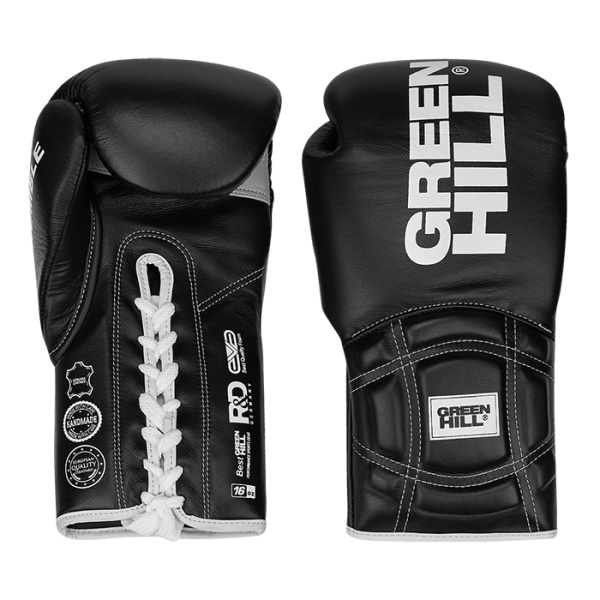 BGR-22-0088 Боксерские перчатки Rumble черные(2)