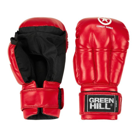 PG-2047CS Перчатки COMBAT SAMBO красные(4)