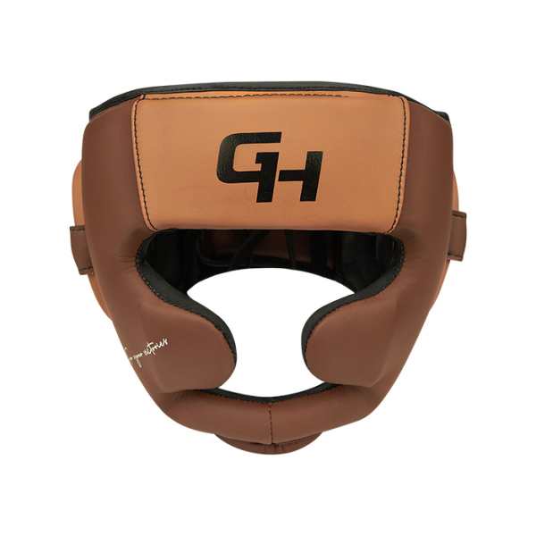 CNHGKF-770 Боксерский шлем Force Full Face KK Коричнево-табачный(2)