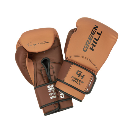 700_CNBGKT-770 бокс перчатки Force KK WS ML табачно-коричневые 14oz (5)