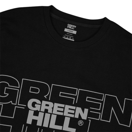 TS-6505 Футболка GREEN HILL чёрная(1)