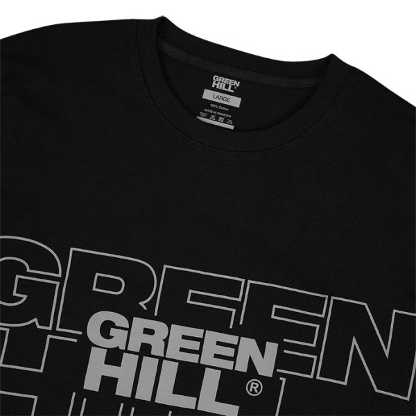 TS-6505 Футболка GREEN HILL чёрная(1)