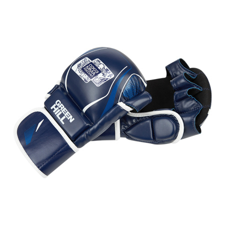 MMI-603MMAU Перчатки СОЮЗ MMA РОССИИ синие(0)