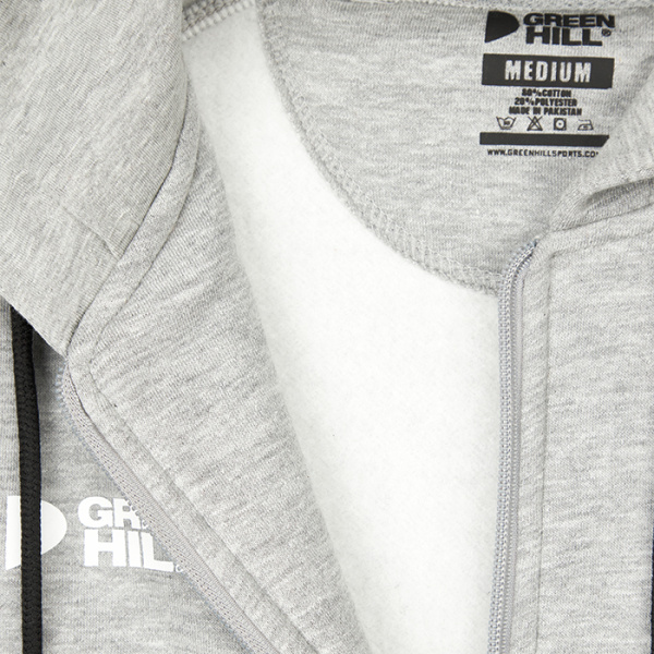 FH-10274AN Толстовка на молнии IBA серая(4)