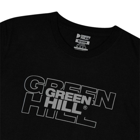 TSGH-10576 Футболка GREEN HILL черная(2)