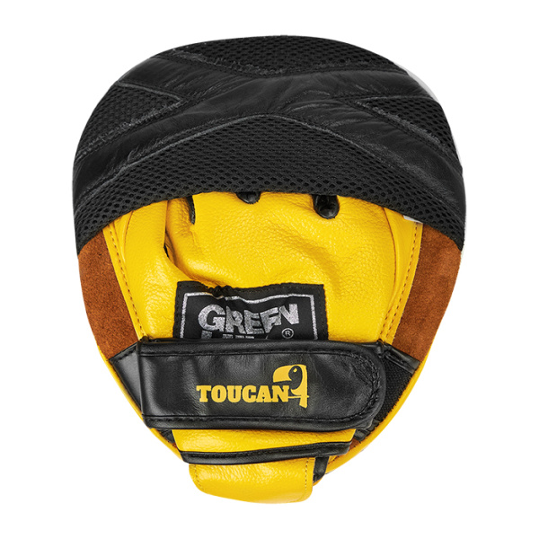 FMT-5267 Боксерские лапы TOUCAN черно-желтые(0)